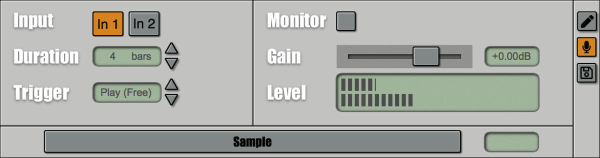 Sample subtab